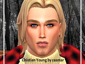 Sims 4 — Christian Young by casmar — Christian is a young Sims ambitious and full of vitality! Christian loves to have