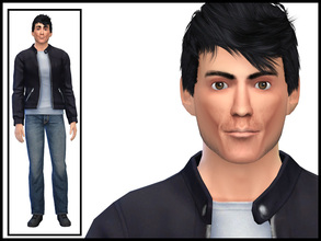 Sims 4 — Cain Dingle Sim by Witchbadger — Sim based on Cain Dingle of Emmerdale. Cain Dingle is a fictional character in
