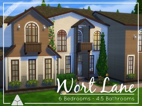 Sims 4 — Wort Lane by ProbNutt — The extraordinary Wort is great for hosting guests or simply for enjoying the