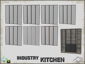 Sims 4 — Kitchen Industry Additional Door Shelf v2 Closed by BuffSumm — Part of the *Industry Series*