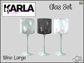 Sims 4 — Glasses Set 'KL' Wine large by BuffSumm — Part of the *Glasses Set 'KL'* ***TSRAA***