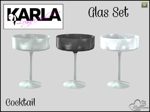 Sims 4 — Glasses Set 'KL' Cocktail by BuffSumm — Part of the *Glasses Set 'KL'* ***TSRAA***