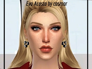 Sims 4 — Eva Acosta by casmar — Eva Acosta is an elegant and chic Sims! Her likes to live in the city, in an attic in the