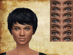 Sims 4 — neissy natural eyes by neissy — new natural eyes 7 colors compatible for male and female facepaint category