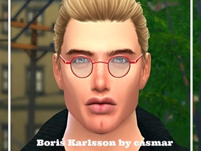 Sims 4 — Boris Karlsson by casmar — Boris is a Sims boy who cultivates body and mind. He is a perfectionist, lover of