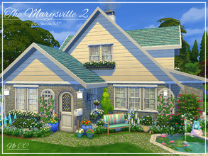 Sims 4 — The Marysville 2 by sharon337 — The Marysville 2 is a family home built on a 20 x 20 lot. Value $134,650 It has