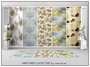 Sims 3 — Another Lucky Dip_marcorse by marcorse — Another set of five patterns from my 'lucky dip' folder . all are found