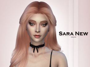 Sims 4 — Sara New by Nisuki — Sara New - If she had the sources and location to hold a party everyday, she definitely