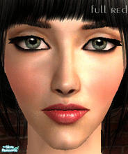 Sims 2 — Silverscreen lips - 482758ee Full red by katelys — Make your sims look like movie stars!