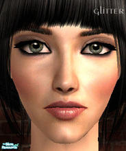 Sims 2 — Silverscreen lips - B9e47eb Glitter by katelys — Make your sims look like movie stars!