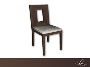 Sims 4 — Simple Elegance Dining Chair by Lulu265 — Part of the Simple Elegance Dining Set 3 colour options included 