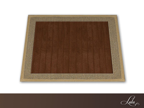 Sims 4 — Simple Elegance  Rug by Lulu265 — Part of the Simple Elegance Dining Set 3 colour options included 