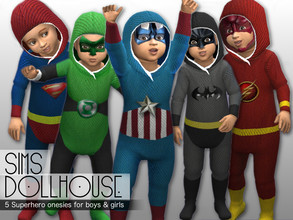 Sims 4 — Superhero Masks by SimsDollhouse — 4 Superhero masks created to match my toddler Superhero Onesies. - The Flash
