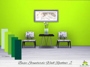 Sims 4 — Basic Standards Wall Recolour 2 by sharon337 — Basic Standards Wall in 5 different colours in all 3 Wall