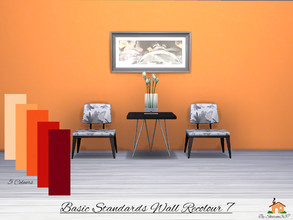 Sims 4 — Basic Standards Wall Recolour 7 by sharon337 — Basic Standards Wall in 5 different colours in all 3 Wall