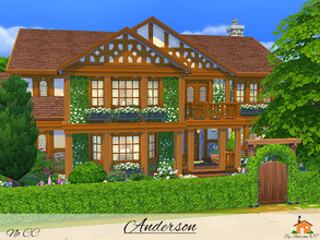 Sims 4 — Anderson by sharon337 — Anderson is a family home built on a 40 x 30 lot in Newcrest. Value $315,681 It has 4
