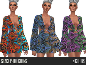 Sims 4 — Shake Productions 59 3 by ShakeProductions — New Mesh 4 colors