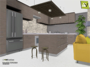 Sims 4 — Risator Kitchen by ArtVitalex — - Risator Kitchen - ArtVitalex@TSR, Mar 2017 - All objects three has a different