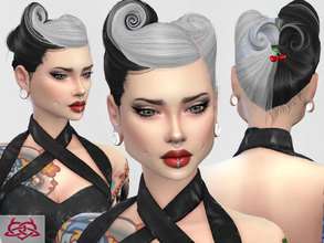 Sims 4 — Victory Rolls 05 by Colores_Urbanos — new meshes made by me -Need your game updated with the latest patch from