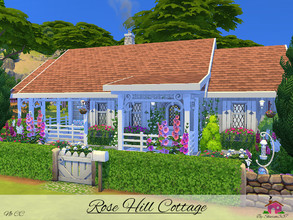 Sims 4 — Rose Hill Cottage by sharon337 — Rose Hill Cottage is a small home built on a 20 x 20 lot in Windenburg. Value