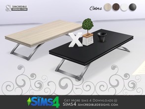 Sims 4 — Come cozy coffee table by SIMcredible! — by SIMcredibledesigns.com available at TSR __________________ * 4