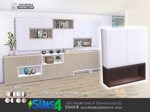 Sims 4 — Come cozy cabinet 2 by SIMcredible! — by SIMcredibledesigns.com available at TSR __________________ * 8 colors
