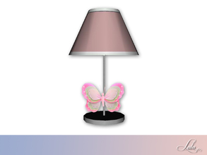 Sims 3 — Bella Bedroom Table Lamp by Lulu265 — Part of the Bella Bedroom Set CAStable