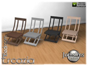 Sims 4 — ercazia living chair by jomsims — ercazia living chair