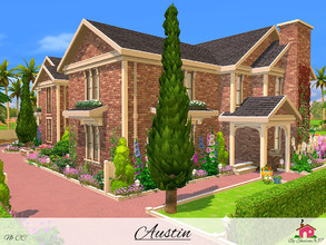 Sims 4 — Austin - NoCC by sharon337 — Austin is a family home built on a 40 x 30 lot in Oasis Springs. Value $336,284 It