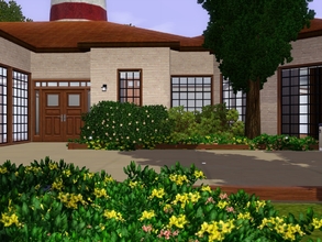 Sims 3 — Sconamare by CaDee — Mediterranean villa featuring 3 bedrooms, 3.5 bathrooms, separate office space, media room,