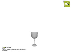 Sims 4 — Leifar Wine Glass    by ArtVitalex — - Leifar Wine Glass - ArtVitalex@TSR, Apr 2017