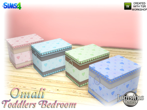 Sims 4 — omali toddlers toybox by jomsims — omali toddlers toybox