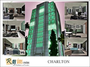 Sims 3 — Charlton by Ray_Sims — Centrally located, this building is a favorite among the fashionable and the trendy in