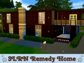 Sims 4 — SLRN Remedy Home by Whatthewoohoo — Large, spacious, modern style home is move in ready for your sims. Plenty of