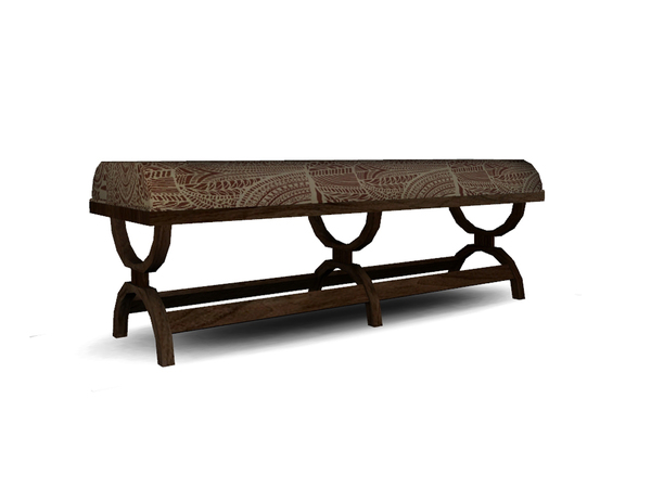 Sims 4 — Bates Motel Bench by Angela — Bates Motel room Bench. Looks like a bench, but acts like a table. To be found in