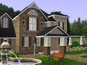 Sims 3 — Country Villa XXV by gabi892 — Country Villa XXV Large family villa on 2 floors On the first floor there is a