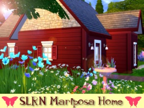 Sims 4 — SLRN Mariposa Home (BG Only) by Whatthewoohoo — This little cutie is just perfect for a family starting out. No
