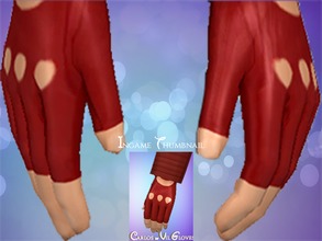 Sims 4 — Carlos de Vil Gloves || Lyricly1D by Lyricly1D — Carlos' gloves from Descendants.