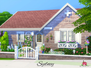 Sims 4 — Sydney - Nocc by sharon337 — Sydney is a cottage built on a 20 x 15 lot in Newcrest. Value $62,915 It has 1