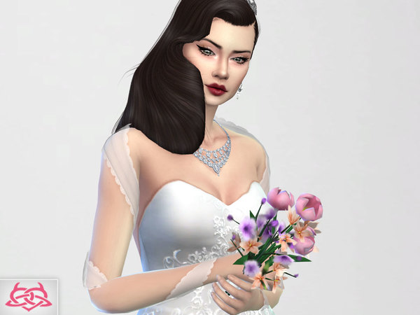 Sims 4 — Wedding Bouquet 2 by Colores_Urbanos — 4 recolors - Find it in a ring Your game needs to be updated from