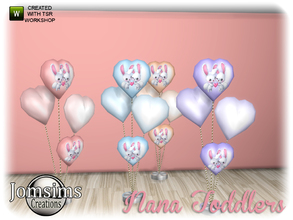 Sims 4 — nana toddlers balloon deco by jomsims — nana toddlers balloon deco