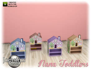 Sims 4 — nana toddlers small house deco by jomsims — nana toddlers small house deco