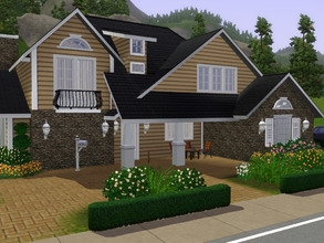 Sims 3 — Envy Villa 32 by gabi892 — Large family villa on 2 floors On the first floor there is a living room, dining