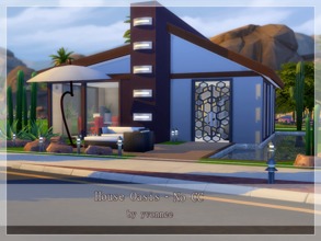 Sims 4 — House Oasis - No CC by yvonnee2 — Modern and very comfortable house for new beginnig. Super for single and