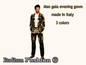 Sims 4 — Man in the gala by massy76it2 — Man Jacket 3 colors For one evening at the gala