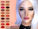 Sims 4 — Lipstick - JEFFREE STAR cosmetics by ANGISSI — -base game -20 colors -HQ texture -Works with all skins -Custom