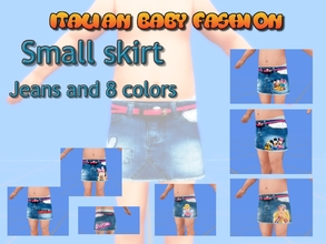Sims 4 — Small Vanity Italian Fashion by massy76it2 — Small Vanities 8 skirts jeans 8 different fantasies