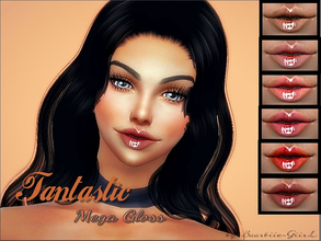 Sims 4 — Tantastic Mega Gloss by Baarbiie-GiirL — new lipgloss for beautiful summer - works with all skins and skin