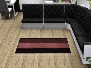 Sims 3 — Striped Rug Pattern 1 by Prickly_Hedgehog — Broad striped carpet pattern. Found under carpeting and rugs.