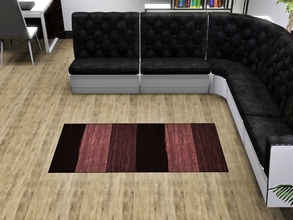 Sims 3 — Striped Rug Pattern 1 vertical by Prickly_Hedgehog — Broad striped carpet pattern. Found under carpenting and